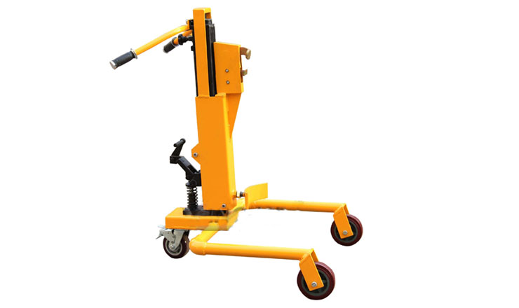 腳踏式液壓油桶搬運(yùn)車(chē)_1