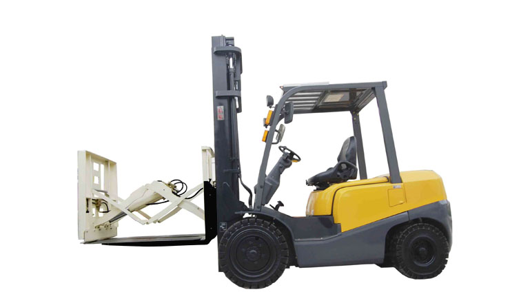 液壓式叉車屬具_推拉器_武漢中明工業(yè)設備