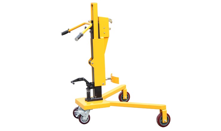 腳踏式液壓油桶搬運(yùn)車(chē)_4