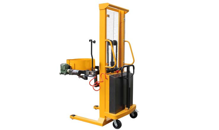 多功能半電動油桶翻轉車_4